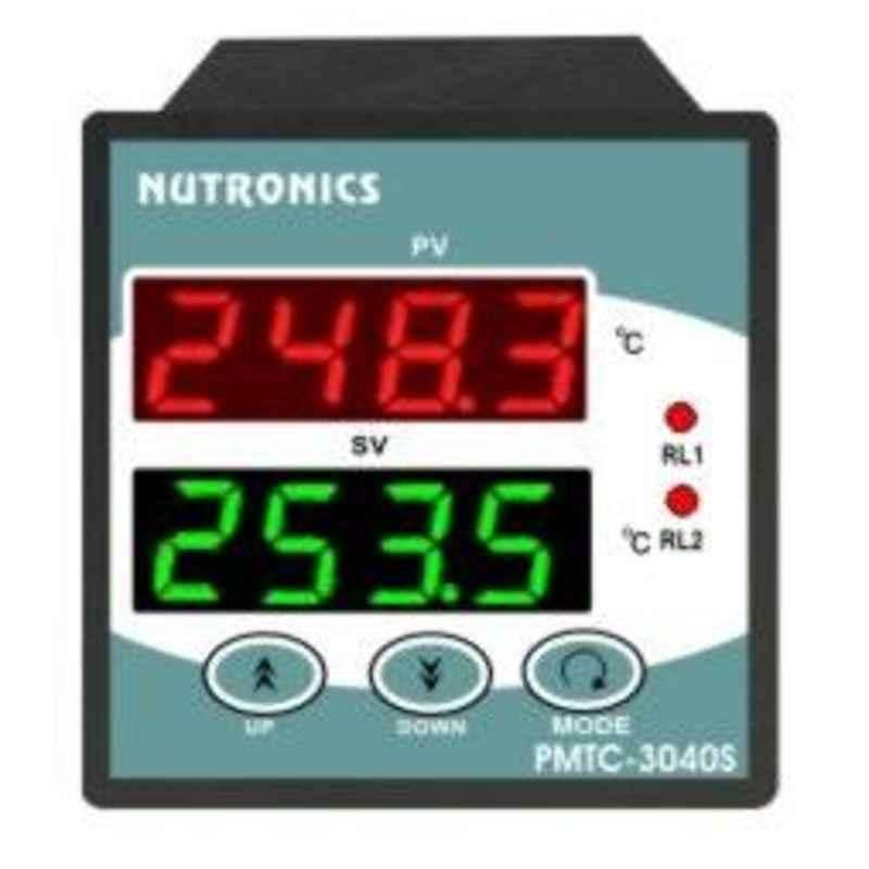 48 x 48, Intelligent PID Temperature Controller, double display