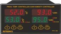 Prog. Temperature With Humidity Controller 4 Digit and RS 232 interface 192 x 96